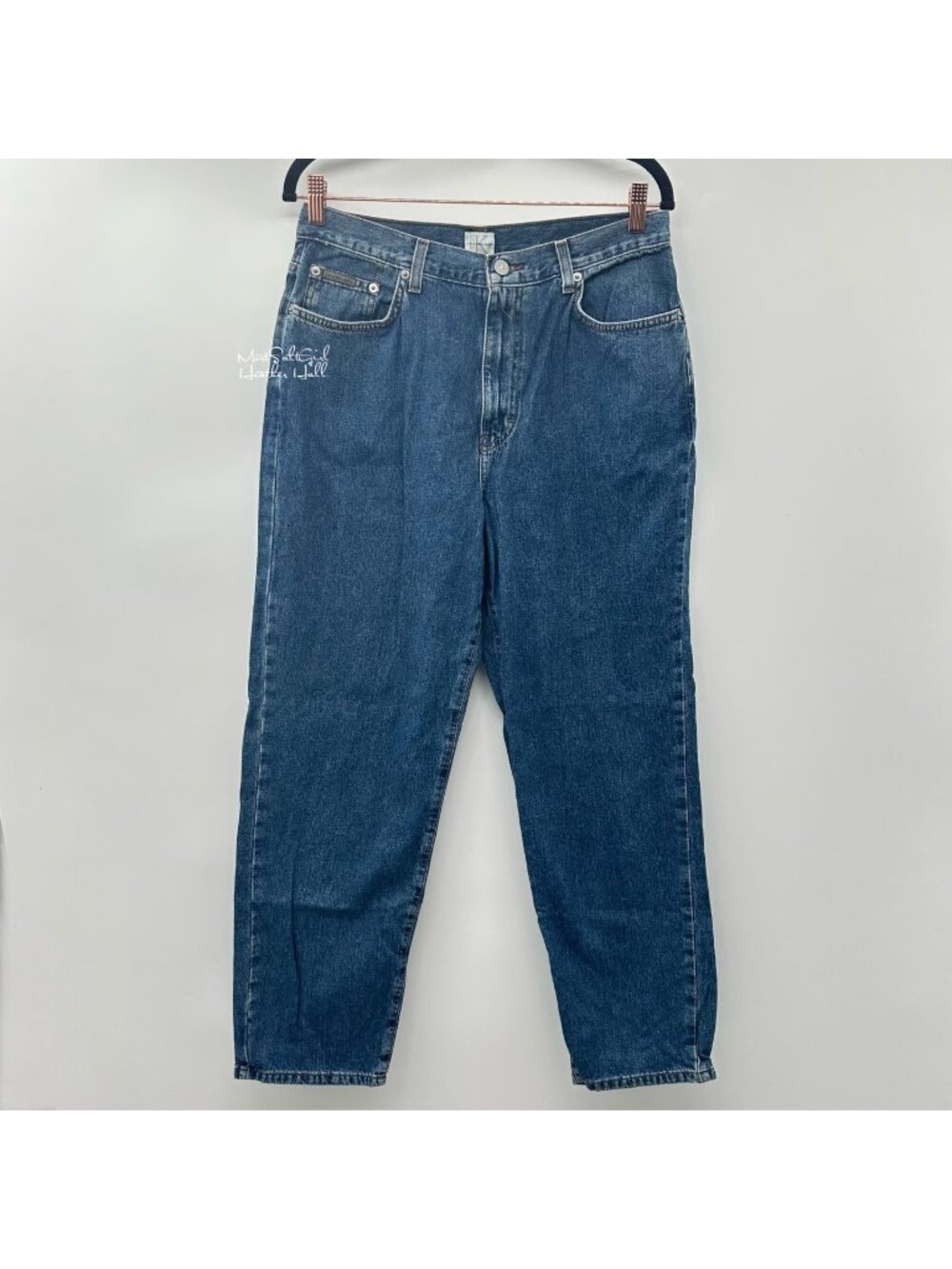 Calvin Klein Jeans Vintage 1990's Easy Fit Double Stone Boyfriend Jeans Size 29